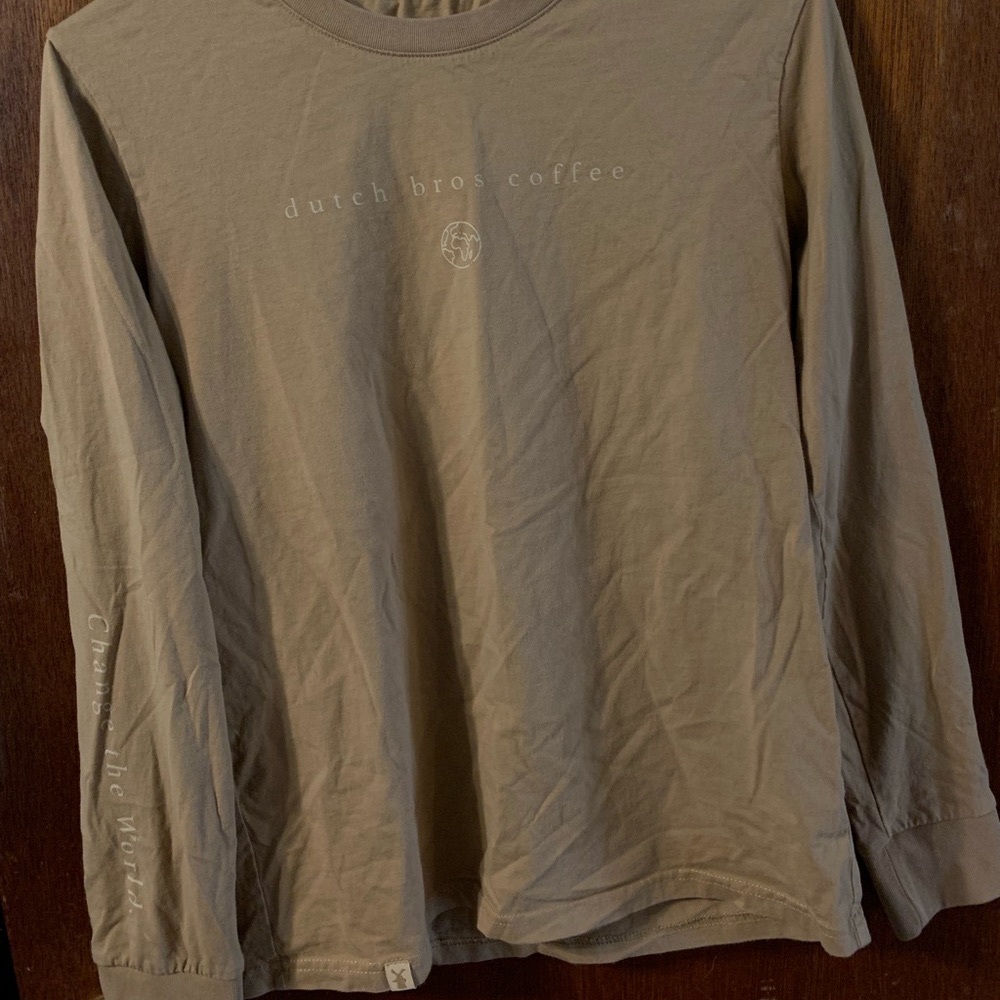 Dutch Bros Tan Long Sleeve